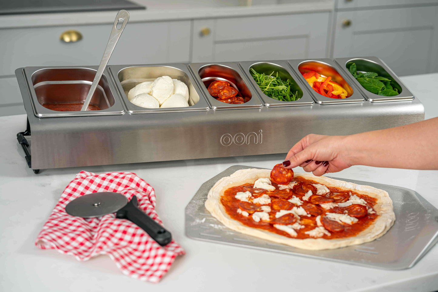 Ooni Pizza Topping Station